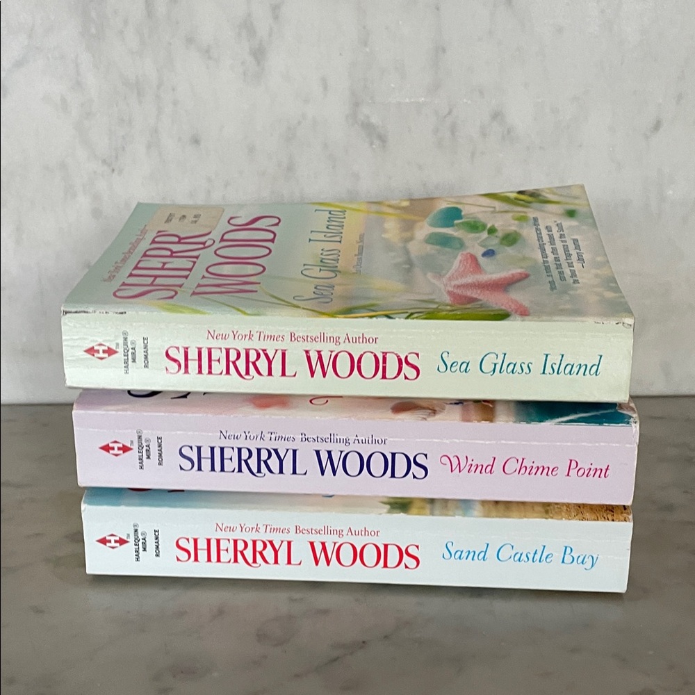 SHERRYL WOODS Ocean Breeze Trilogy Paperback Book Set (3) - Picture 2 of 16